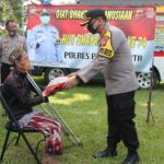 Bantuan Polres Purwakarta untuk 50 Penyandang Disabilitas