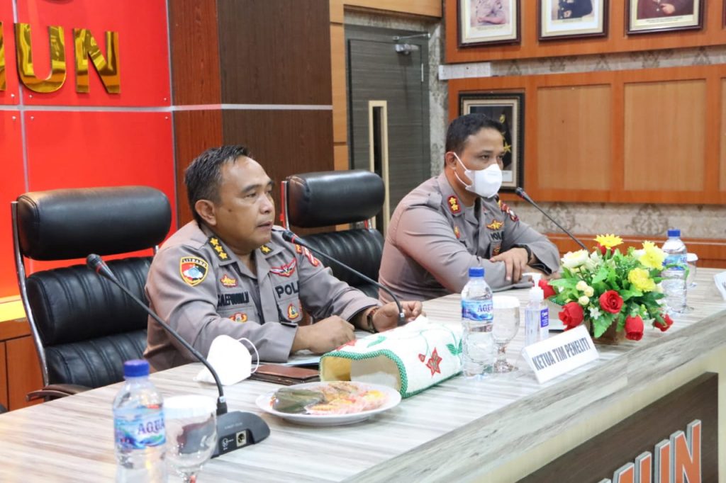 Dikunjungi Puslitbang Polri, Kapolres Karimun: Kritikan Sebagai Koreksi Kami Untuk Lebih Baik Lagi