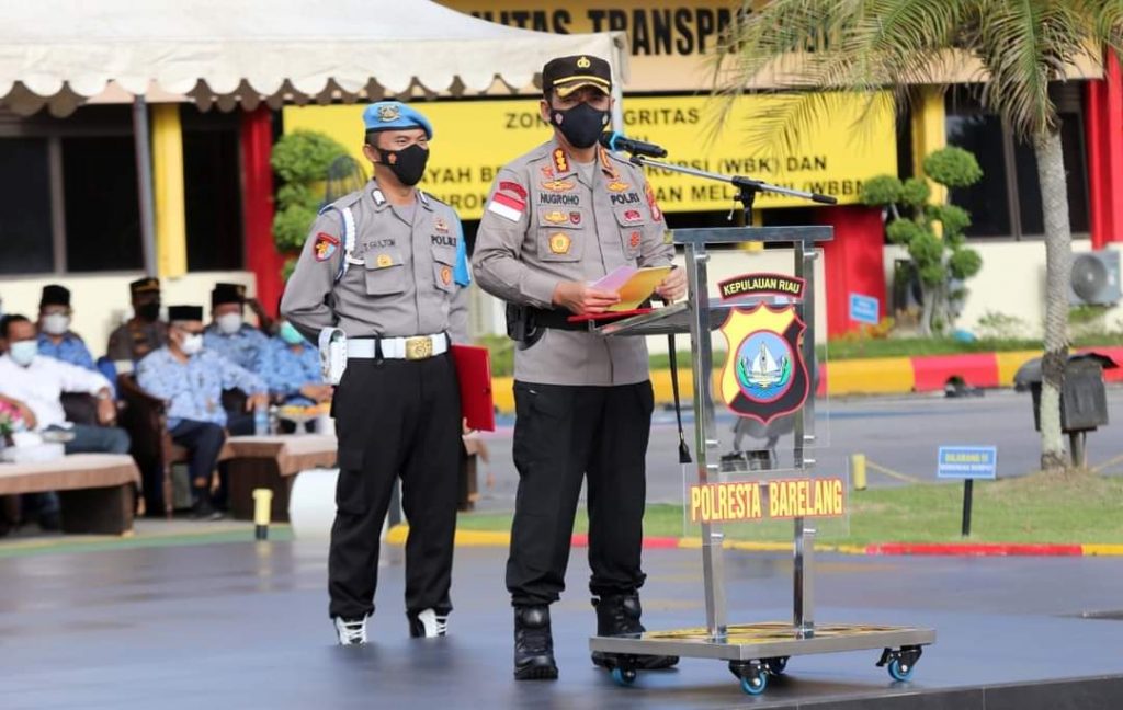 Kapolesta Barelang Ajak Seluruh Elemen Dukung Pembangunan yang Digagas Wako Batam
