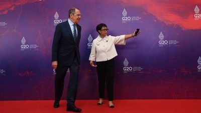 RI Minta Rusia dan Ukraina Hentikan Perang di Rapat G20