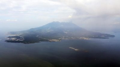 Gunung Api Sakurajima di Jepang Erupsi, 50 Km dari PLTN Sendai
