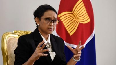 Menlu RI Temui Polisi Kamboja Ajak Cegah Perdagangan Manusia