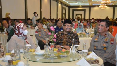 Wakapolda Kepri Ikuti Kegiatan Silaturahmi Temu Tokoh Lintas Agama dan Pembinaan ASN Kemenag Kepri