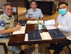 Jasa Raharja Kepri Jajaki Kerja Sama Dengan Grands I Hotel Nagoya Batam Bagi Masyarakat Taat Bayar Pajak Kendaraan Bermotor