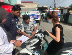 Jasa Raharja Kepri Bersama Tim Pembina Samsat Kabupaten Karimun Kembali Lakukan Operasi Penertiban Pajak Kendaraan Bermotor