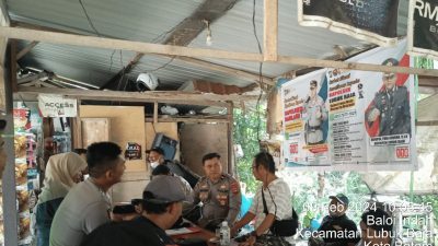 Polsek Lubuk Baja Merealisasikan Kegiatan Jumat Curhat Dari Kapolri