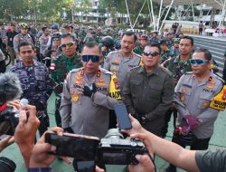 TNI POLRI Gowes Bersama Sebagai Sinergritas Untuk Negeri Ciptakan Pemilu 2024 Aman Dan Damai