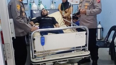 Akibat Kelelahan Kanit Intelkam Polsek Bengkong Tumbang Saat PAM TPS