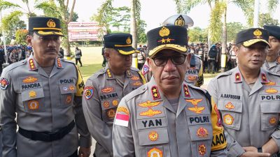 Hari Ini Polda Kepri Mengirim 911 Personil Untuk Pengamanan Pemilu 2024 Ke Sejumlah Wilayah Kepri