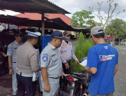 Tingkatkan Keselamatan Berkendara, Jasa Raharja Dukung Upaya Penindakan Knalpot Brong di SMPN 7 Tanjungpinang