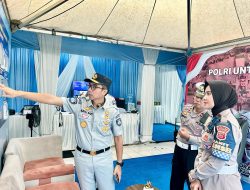 Direktur Keuangan PT Jasa Raharja Tinjau Pos Pelayanan Terpadu Jabar untuk Arus Mudik dan Balik Idulfitri 2025