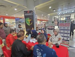 Dukung HUT Bhayangkara ke-79, Jasa Raharja Kepri Gelar Pengobatan Gratis di Mega Mall Batam