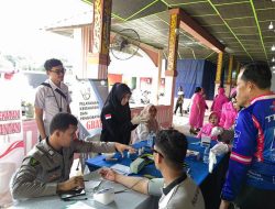 Jasa Raharja dan Polres Bintan Gelar Pemeriksaan Kesehatan Gratis dalam Rangka Hari Bhayangkara ke-79