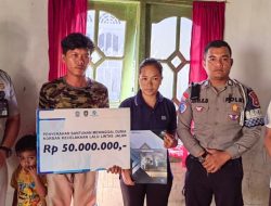 Jasa Raharja Serahkan Santunan Meninggal Dunia Korban Kecelakaan di Sei Datuk Kijang Bintan