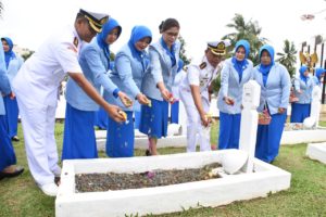 Wadanlantamal IV Pimpin Ziarah Nasional Hari Pahlawan