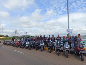 Jelajah Batam Bersama Komunitas Honda ADV150 Urban ExploRIDE