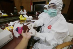 Jalani Rapid Test, 37 Wartawan Negatif Covid-19