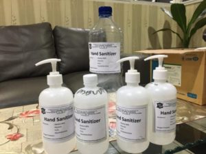 Pemkot Surabaya Produksi Hand Sanitizer untuk Dibagikan ke Publik