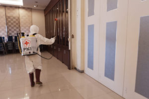 Sebanyak 265 Titik di Depok Sudah Disemprot Disinfektan