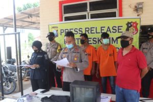 Dua Penggangguran Pembobol Sekolah SDN 009 Diringkus Polsek Sei Beduk