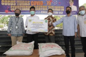 BC Batam Hibah 12, 5 Ton Gula Hasil Tangkapan untuk Bantuan Penanggulangan Covid-19