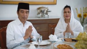 Presiden Jokowi dan Ibu Negara Sampaikan Ucapan Selamat Idul Fitri