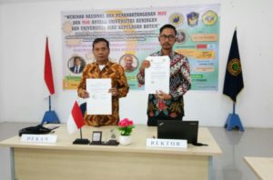 Unrika dan Uniku MoU Secara Virtual Perkuat Mutu Perguruan Tinggi