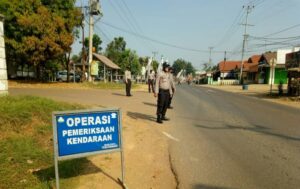 Polsek Cibatu Juga Gelar Operasi Patuh Lodaya, Ini Sasarannya