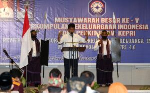 Hadiri Mubes Perkit Kepri, Rudi Bicara Kekompakan Wujudkan Pembangunan Batam