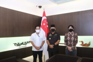 Bertemu Konjen Singapura, Syamsul Bicarakan Perihal Pemilu Sehat dan Travel Corridor Arrangement (TCA)