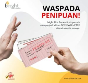 Awas Jangan Tertipu Oleh Penjualan Aksesoris Kelistrikan Atas Namakan bright PLN Batam