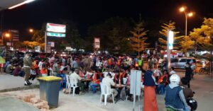 Tak Pakai Masker, Ratusan Warga Kecamatan Batam Kota Jalani Rapid Test