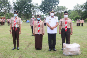 Pramuka Tak Lekang Zaman, Syamsul Minta Anggota Pramuka Tak Bosan Belajar