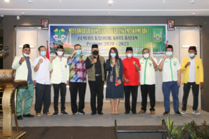 Hadiri Muskomcab Pemuda Katolik, Syamsul Bicara Pemuda Perekat Persatuan dan Penerus Pembangunan