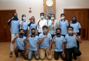 Dikunjungi Forum Informasi Remaja, Rudi Berpesan Kembangkan Kreativitas