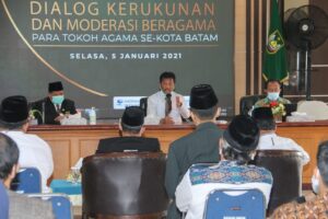 Dialog dengan Tokoh Agama, Rudi : Mari Kita Selalu Jaga Batam Aman dan Damai