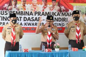 Jefridin : Pramuka Tak Boleh Lelah Mengabdi Kepada Negara