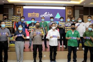 Aice Grup dan GP Ansor Distribusikan 150 Ribu Masker Untuk Masyarakat Batam