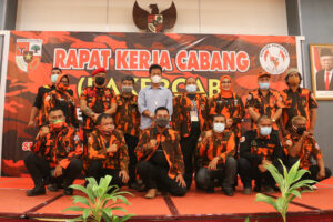 Buka Rakercab Pemuda Pancasila, Rudi Ajak Semua Pihak Bersatu Padu Membangun Batam