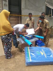 Pemkab Pelalawan Melalui Dinas Sosial Peduli Kepada Korban Kebakaran