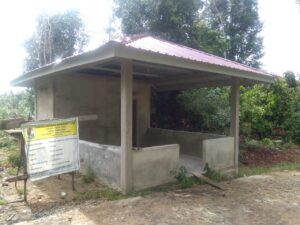 Dipertanyakan, Bangunan Singgah Makam Diduga Tidak Sesuai Bestek