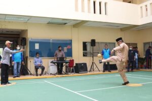 Dispora Batam Gelar Ekshibisi Sepak Takraw
