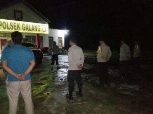 Cipta Kondisi Polsek Galang dan Himbauan Adaptasi Kebiasaan Baru dalam Rangka Cegah Covid-19