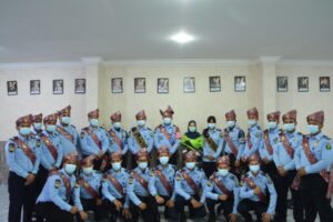 Karutan Kelas II A Batam Ikuti Desk Evaluasi ZI di TPI, Paparkan Capaian dan Inovasi