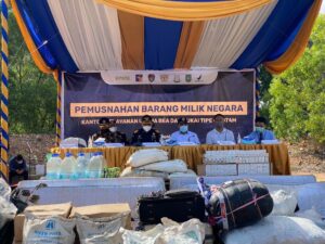 Bea Cukai Batam Musnahkan Puluhan Ribu Barang Ilegal Periode 2015-2021 Senilai Rp. 3 Milliar