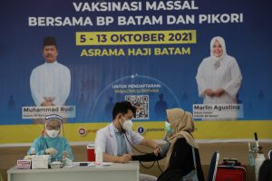 BP Batam Bersama PIKORI Gelar Vaksinasi dalam Rangka Hari Bakti Ke-50