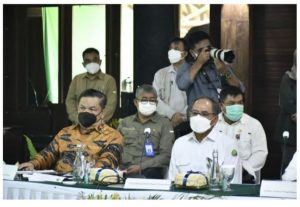 Bahas Mangrove, Sekdaprov Riau Hadiri Pertemuan Bersama Menteri LHK