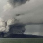 Gunung Anak Krakatau Meletus Tiga Kali Pagi Ini