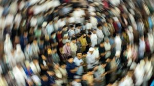 Ratusan Muslim AS Ikut Salat Tarawih Perdana di Times Square New York