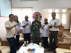 Terima Kunjungan Silaturahmi LKPI, Danlanal Batam: Berharap Dapat Mitra Lebih Banyak